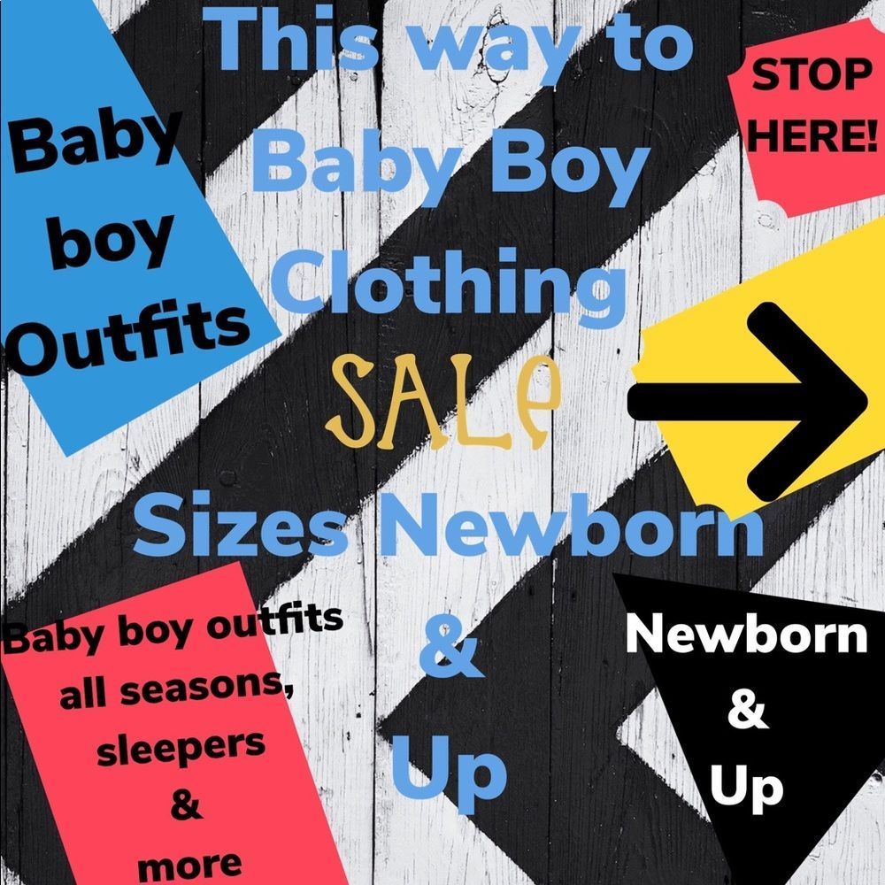 ⭐️Shop Baby Boys Clothing Here⭐️ Newborn & Up